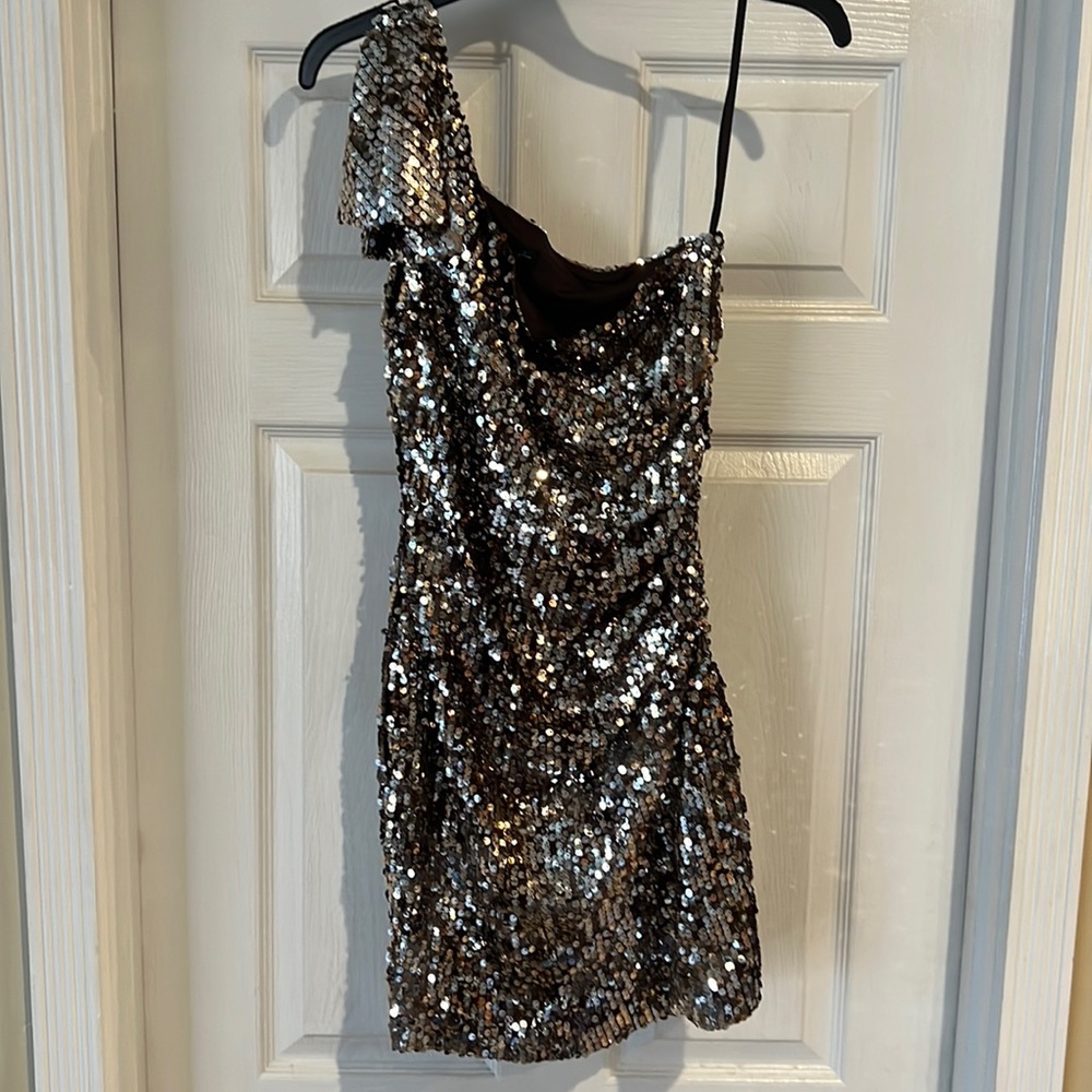 City Triangles Rhinestone Short Dress Size 7